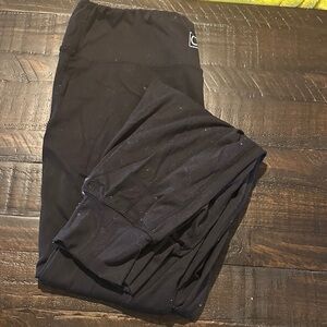CVG Black Performance Jogger Leggings